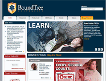 Tablet Screenshot of boundtreeuniversity.com